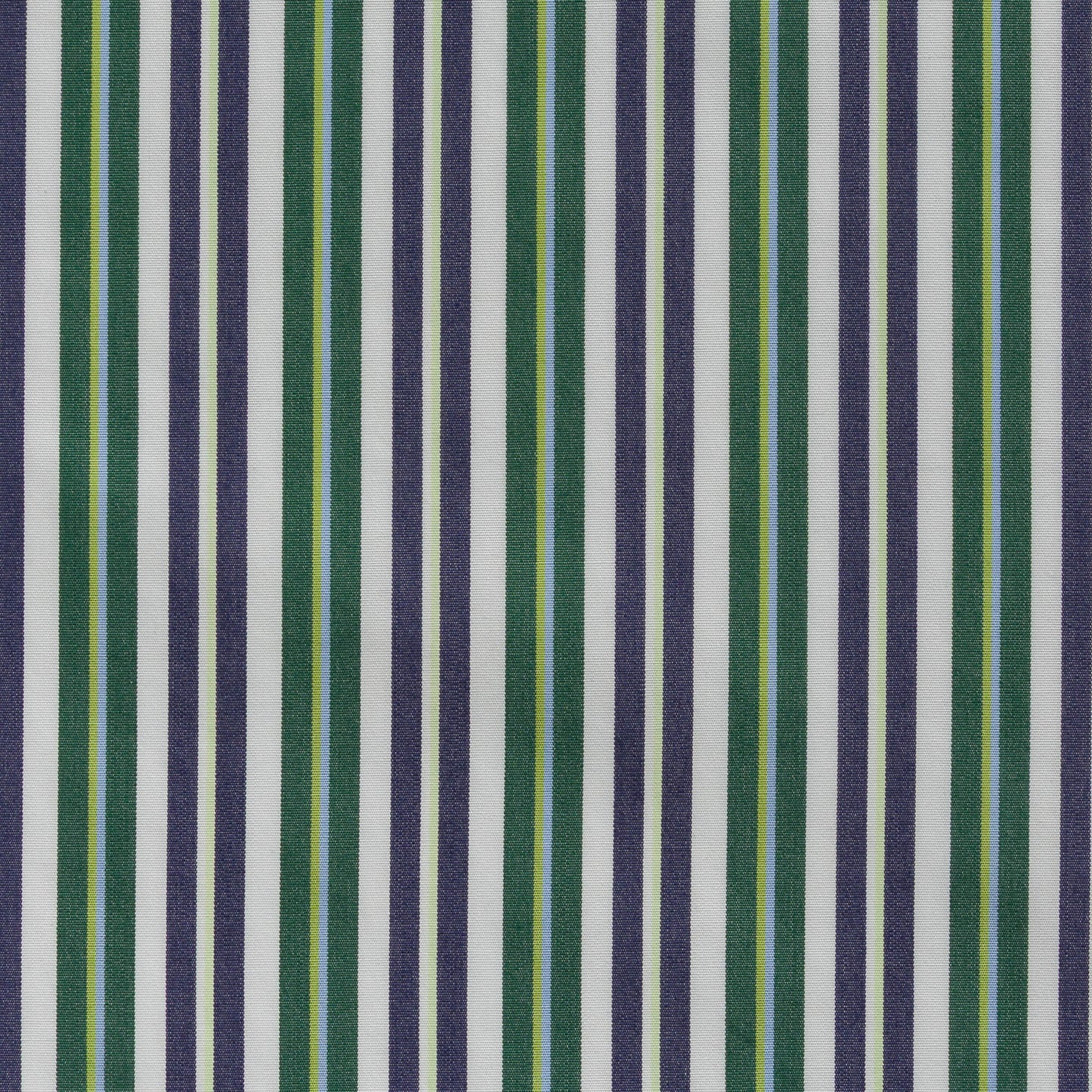 popeline rayures vertes et bleues