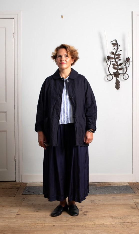 Caban marine de face